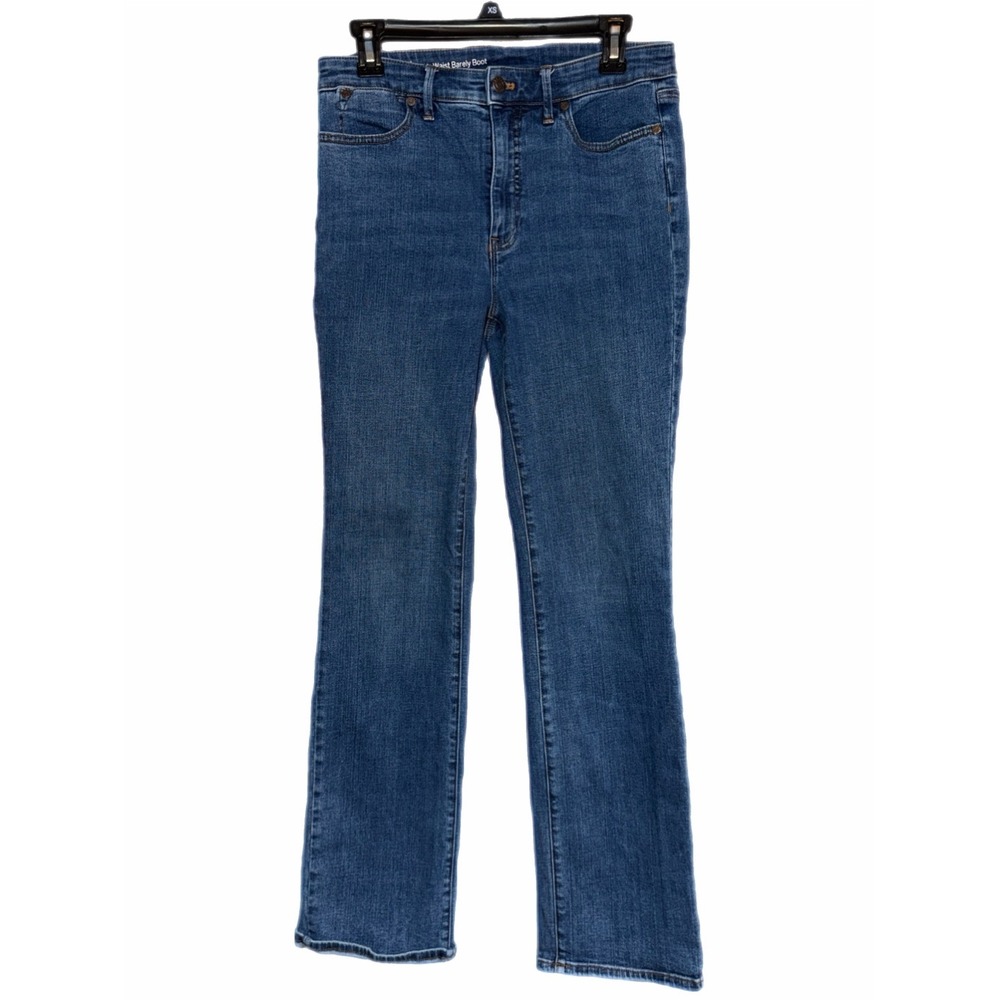 Talbots Flawless High-Waist Barely Boot Jeans Medium Wash Blue Size 6